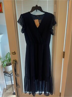 black with gold sequin dress Mac Duggal Sequin Column Gown With Faille Bow